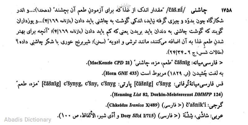 چاشنی
