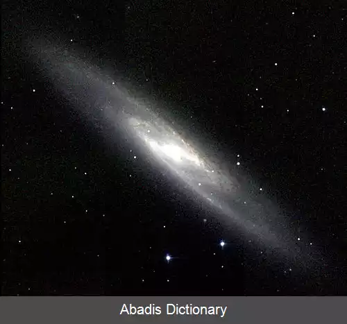 عکس کهکشان مارپیچی میله ای