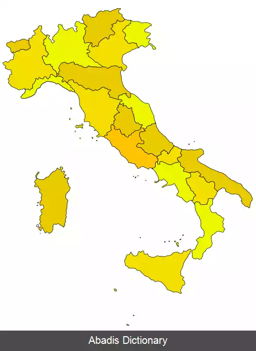 عکس ناحیه های ایتالیا