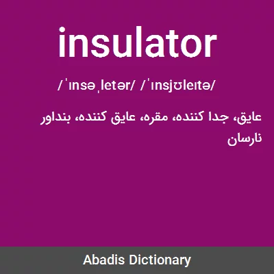 معنی insulator