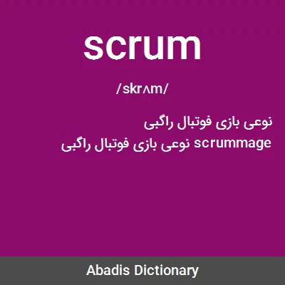 معنی scrum