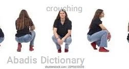 crouching