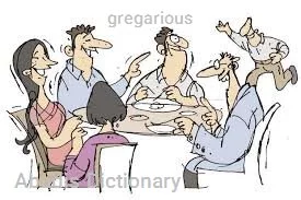 gregarious