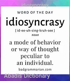 idiosyncrasy