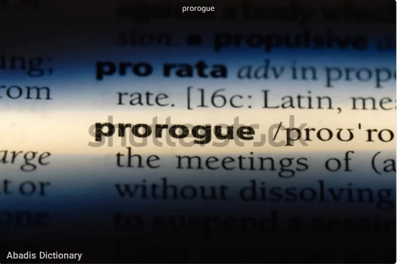 prorogue