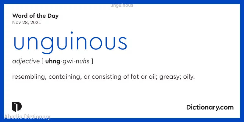 unguinous