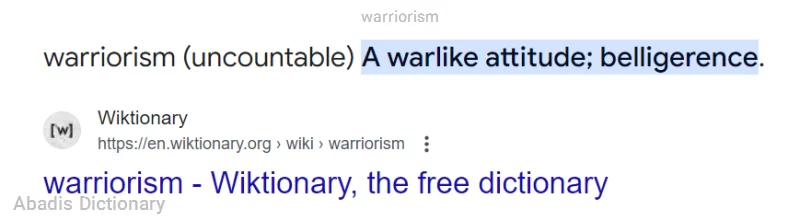 warriorism