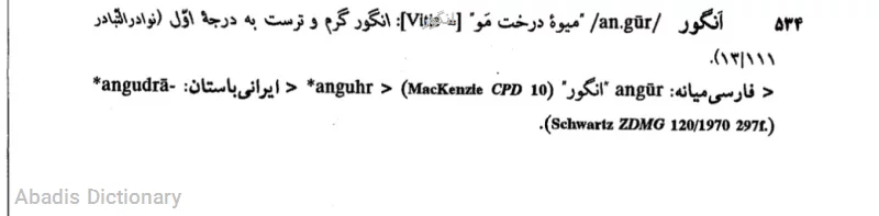 انگور