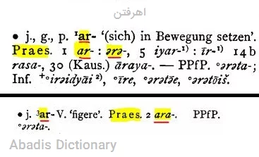 اهرفتن