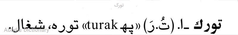 تورک