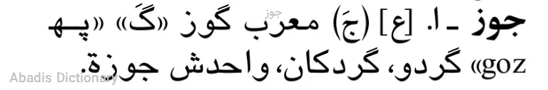 جوز