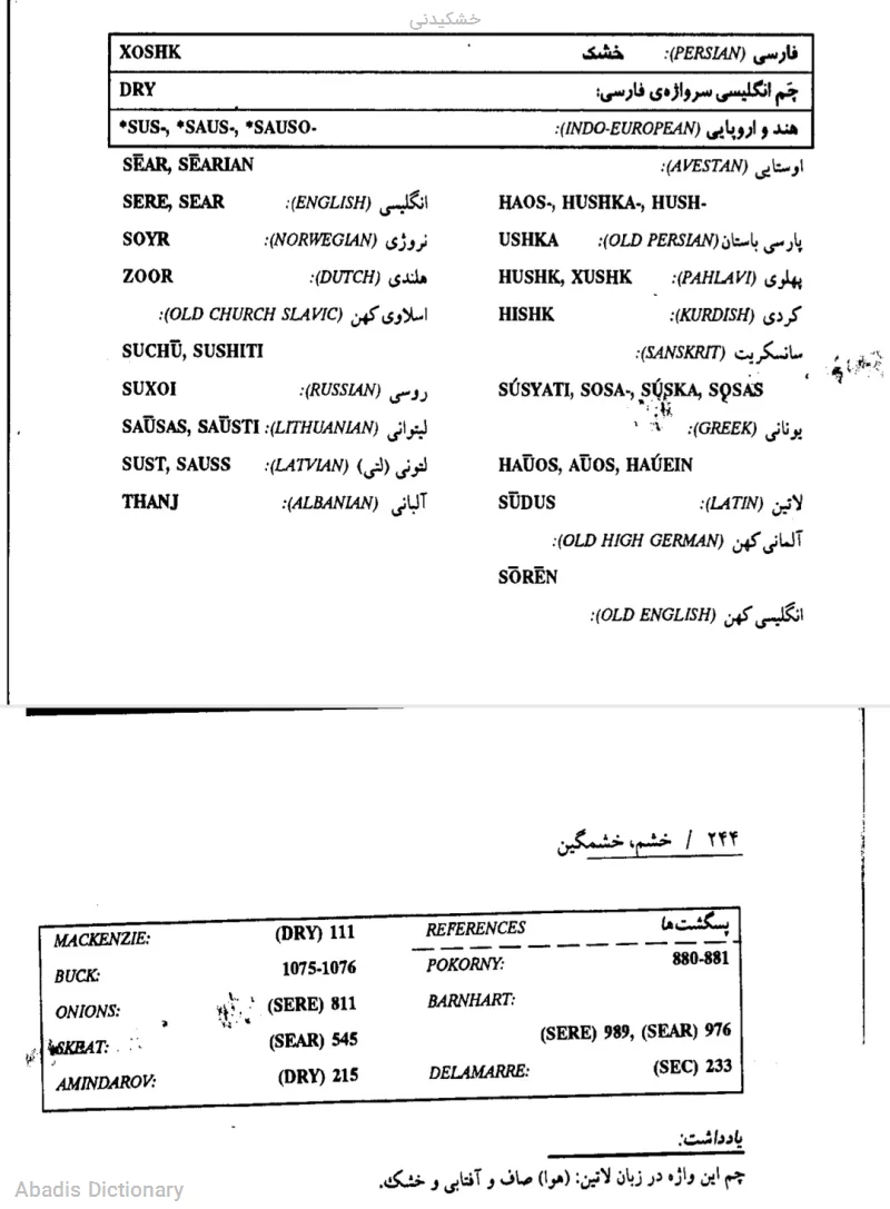 خشکیدنی