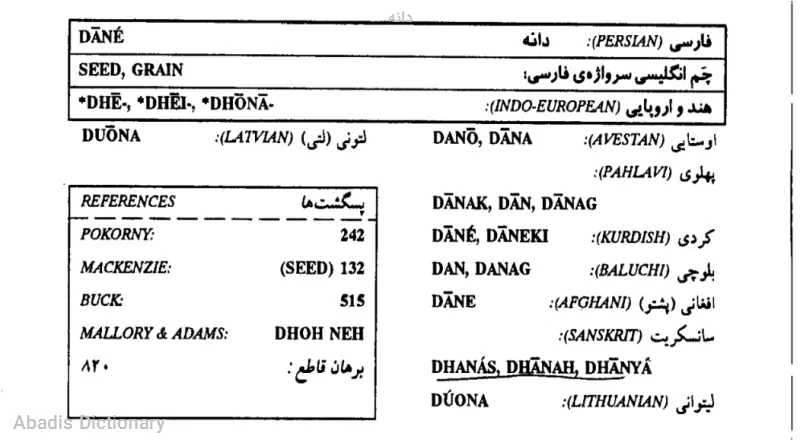 دانه