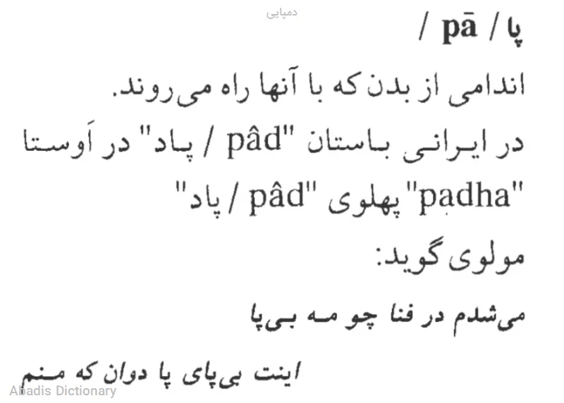 دمپایی