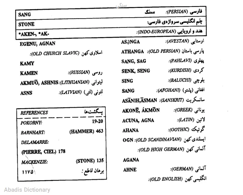 سنگی