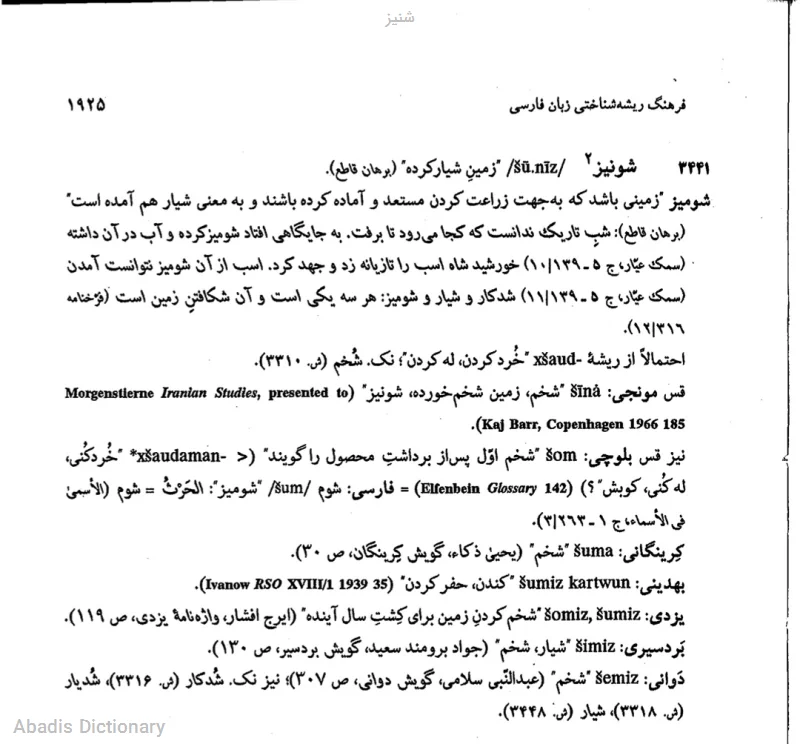 شنیز