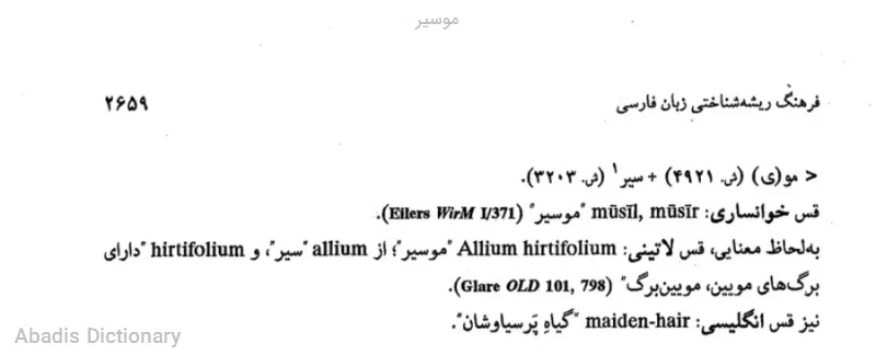 موسیر