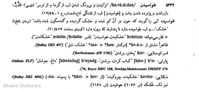هواسیده