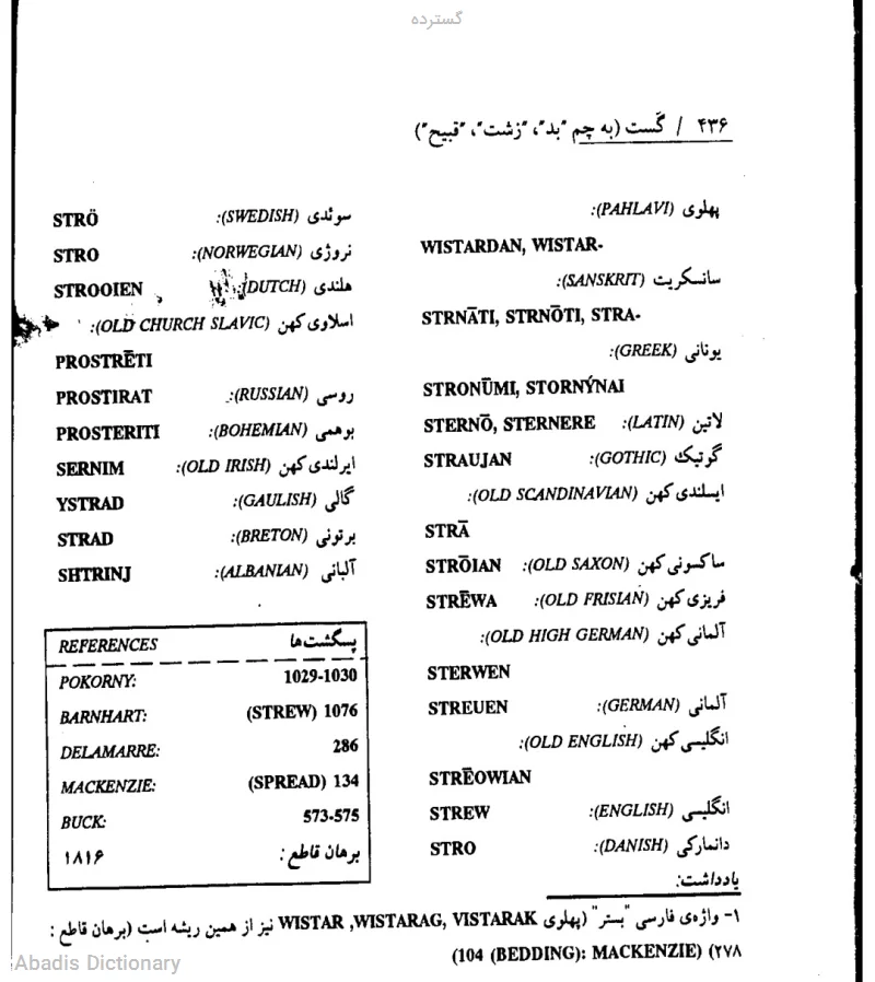 گسترده