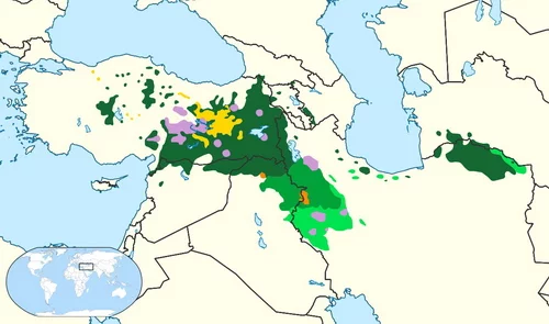 مناطق کرد زبان