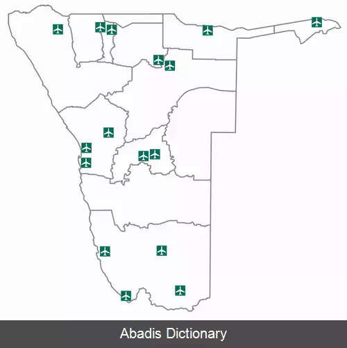 عکس فهرست فرودگاه های نامیبیا
