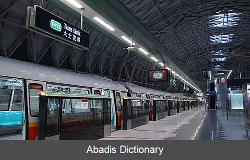 عکس خط شرق غرب متروی سنگاپور