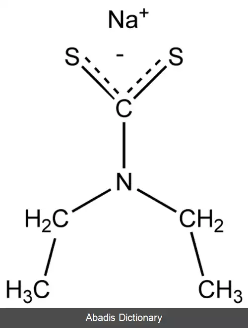 عکس سدیم دی اتیل دی تیوکربامات