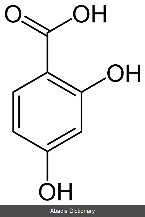 عکس ۲٬۴ دی هیدروکسی بنزوئیک اسید