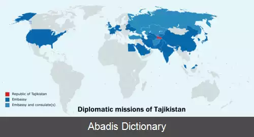 عکس فهرست وابسته های دیپلماتیک تاجیکستان