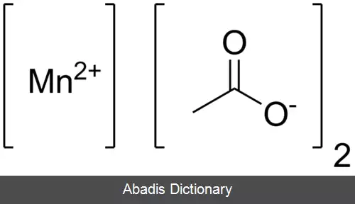 عکس استات منگنز (II)