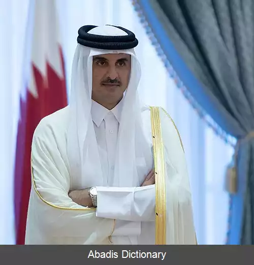 عکس امیر قطر