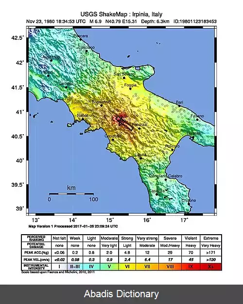 عکس زمین لرزه ۱۹۸۰ ایرپینیا