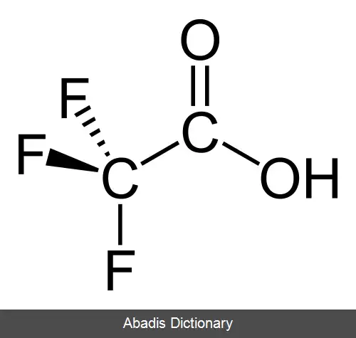 عکس تری فلورواستیک اسید