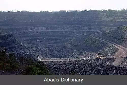 عکس معدن کاری زغال سنگ