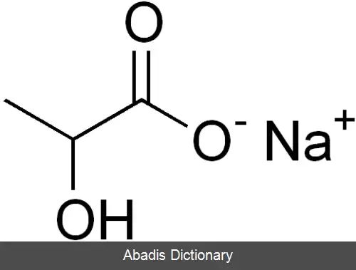 عکس سدیم لاکتات