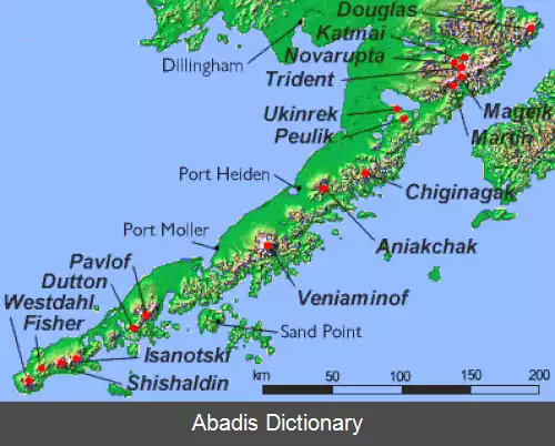 عکس شبه جزیره آلاسکا