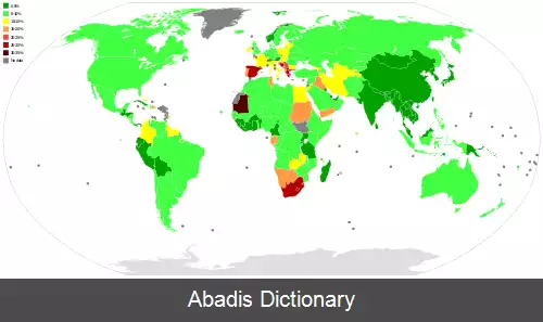 عکس فهرست کشورها بر پایه میزان بیکاری