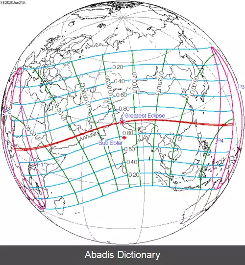عکس خورشیدگرفتگی ۲۱ ژوئن ۲۰۲۰