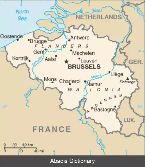 عکس جغرافیای بلژیک