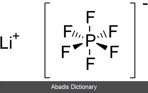 عکس لیتیم هگزافلوروفسفات