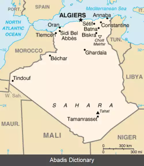 عکس فهرست فرودگاه های الجزایر