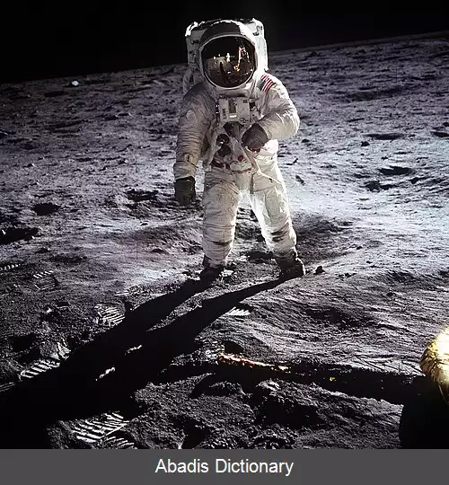 عکس فرود بر ماه