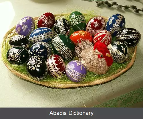 عکس تخم مرغ عید پاک