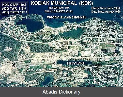 عکس فرودگاه شهری کودیاک