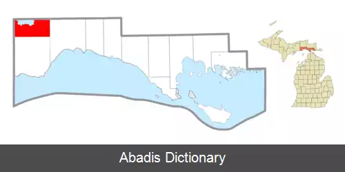 عکس ناحیه پورتیج شهرستان مک کینک میشیگان