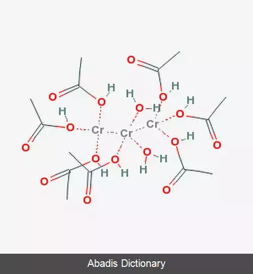 عکس کروم استات هیدروکسید