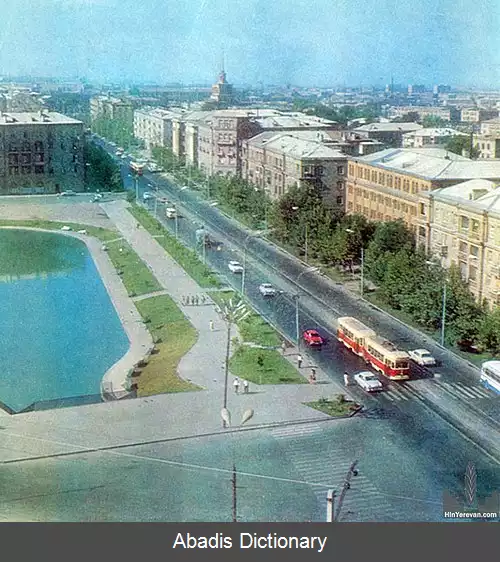 عکس خیابان تیگران بزرگ