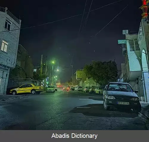 عکس فهرست خیابان های اصلی کرج