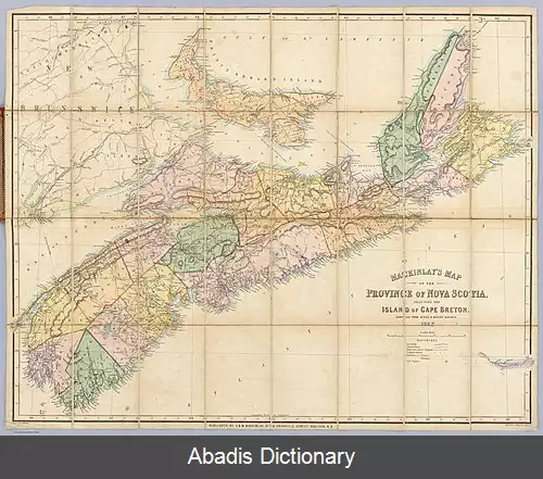 عکس فهرست شهرستان های نوا اسکوشیا