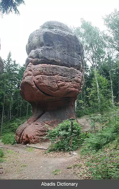 عکس صخره قارچی